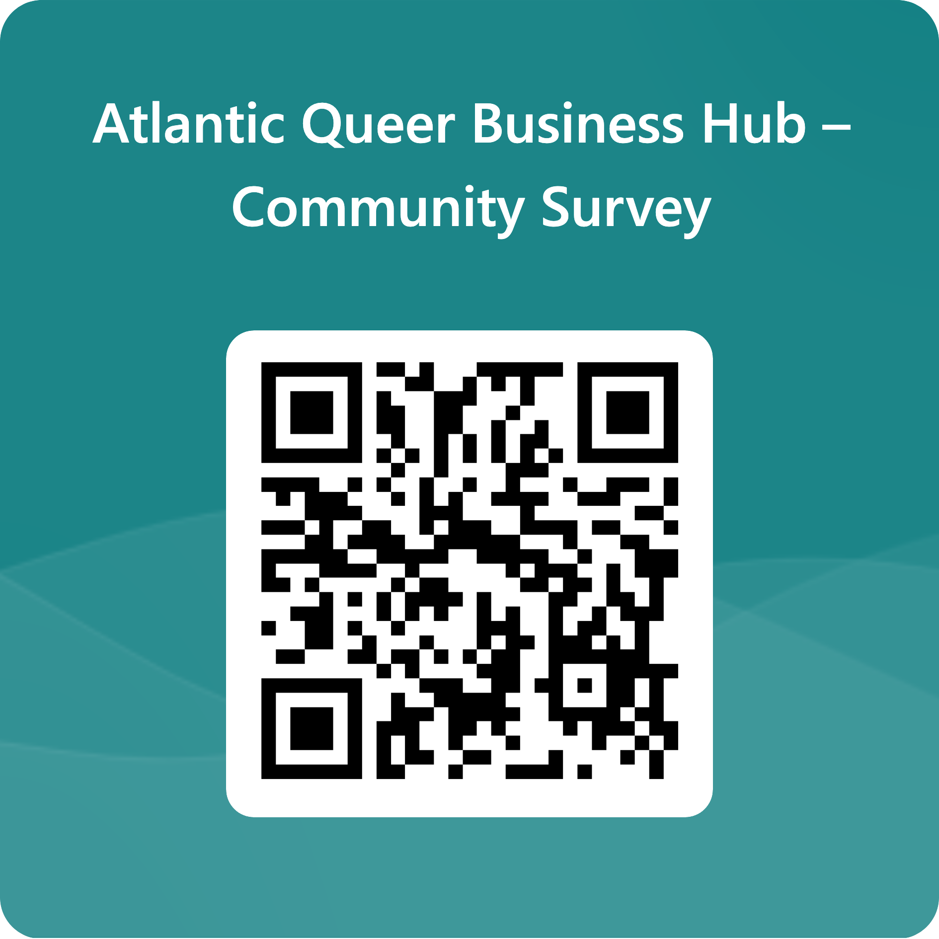 QRCode for Atlantic Queer Business Hub – Community Survey_ QR Code for english survey